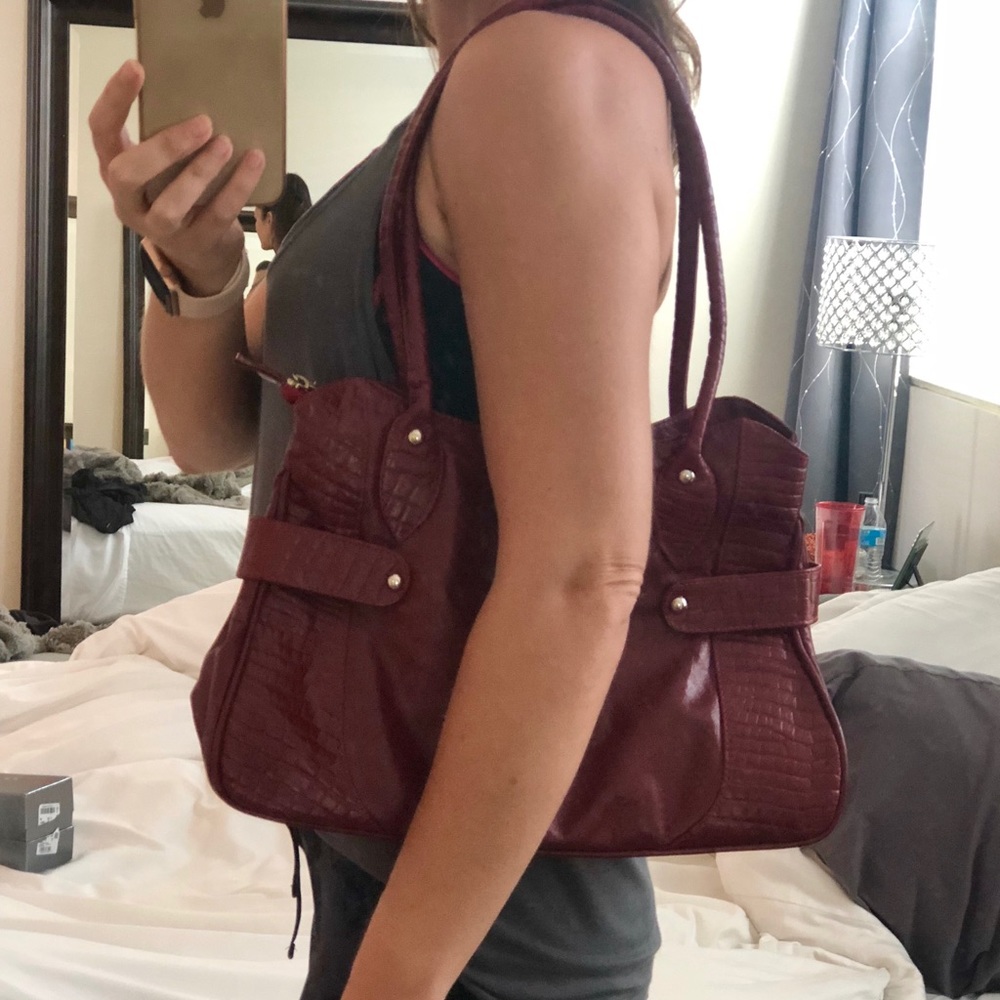 Red leather Excellent condition purse - Picture 6 of 6